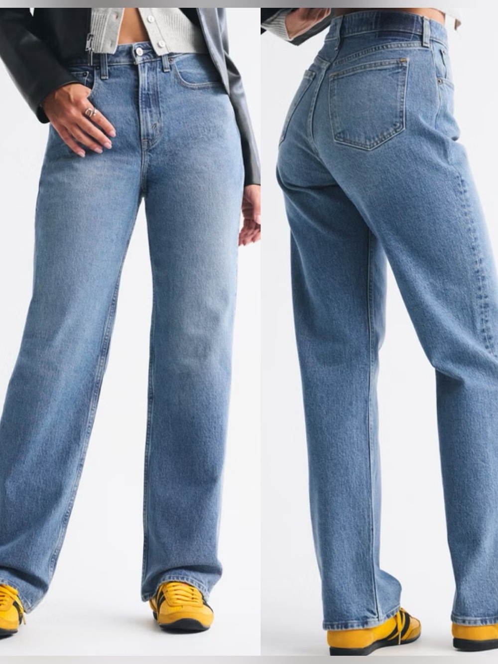 Abercrombie | Curve Love High Rise 90s Relaxed Jeans